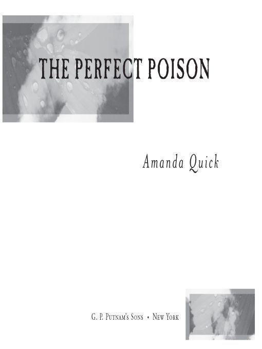 The Perfect Poison: Number 6 in Series