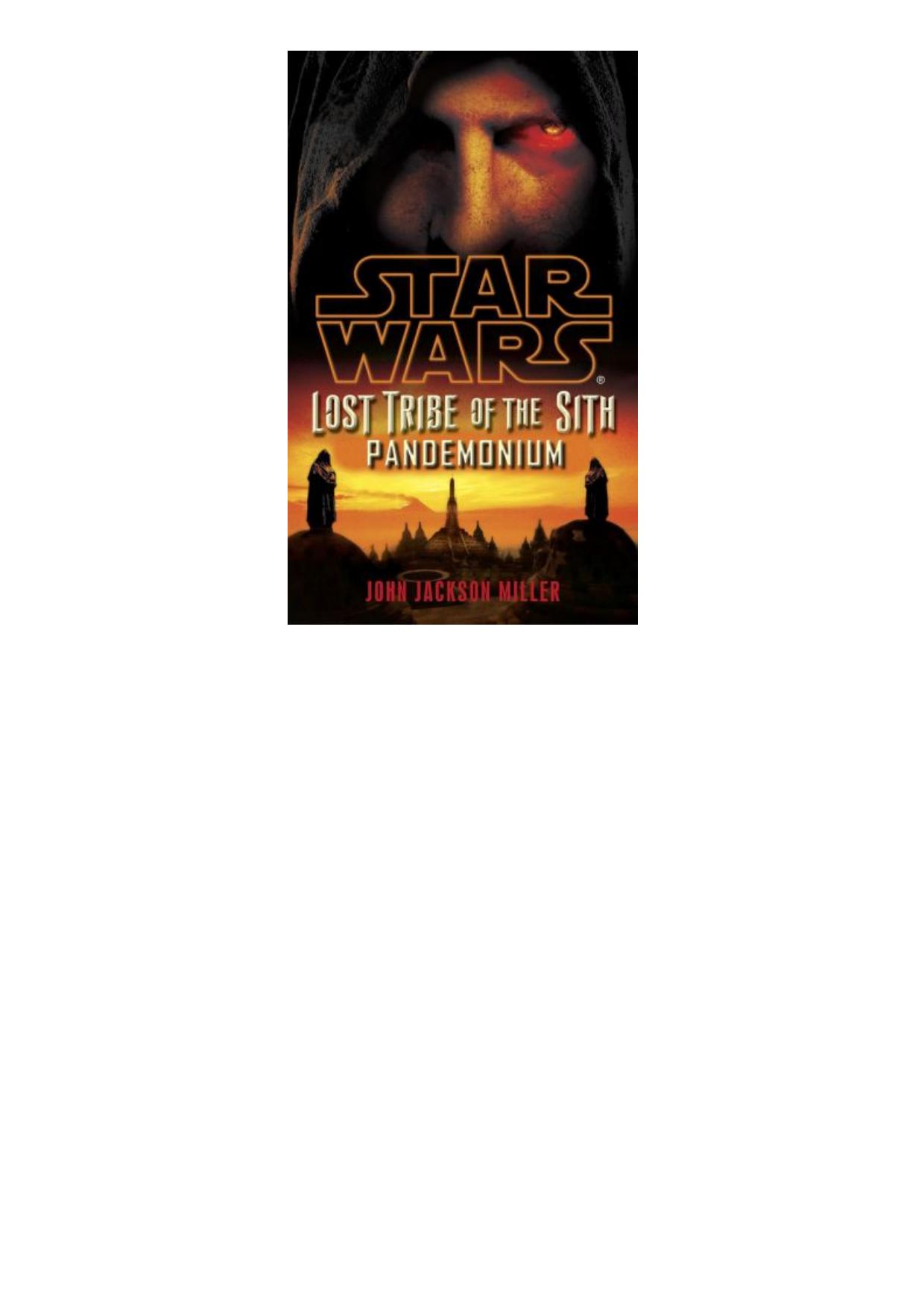 Star Wars: Lost Tribe of the Sith: Pandemonium