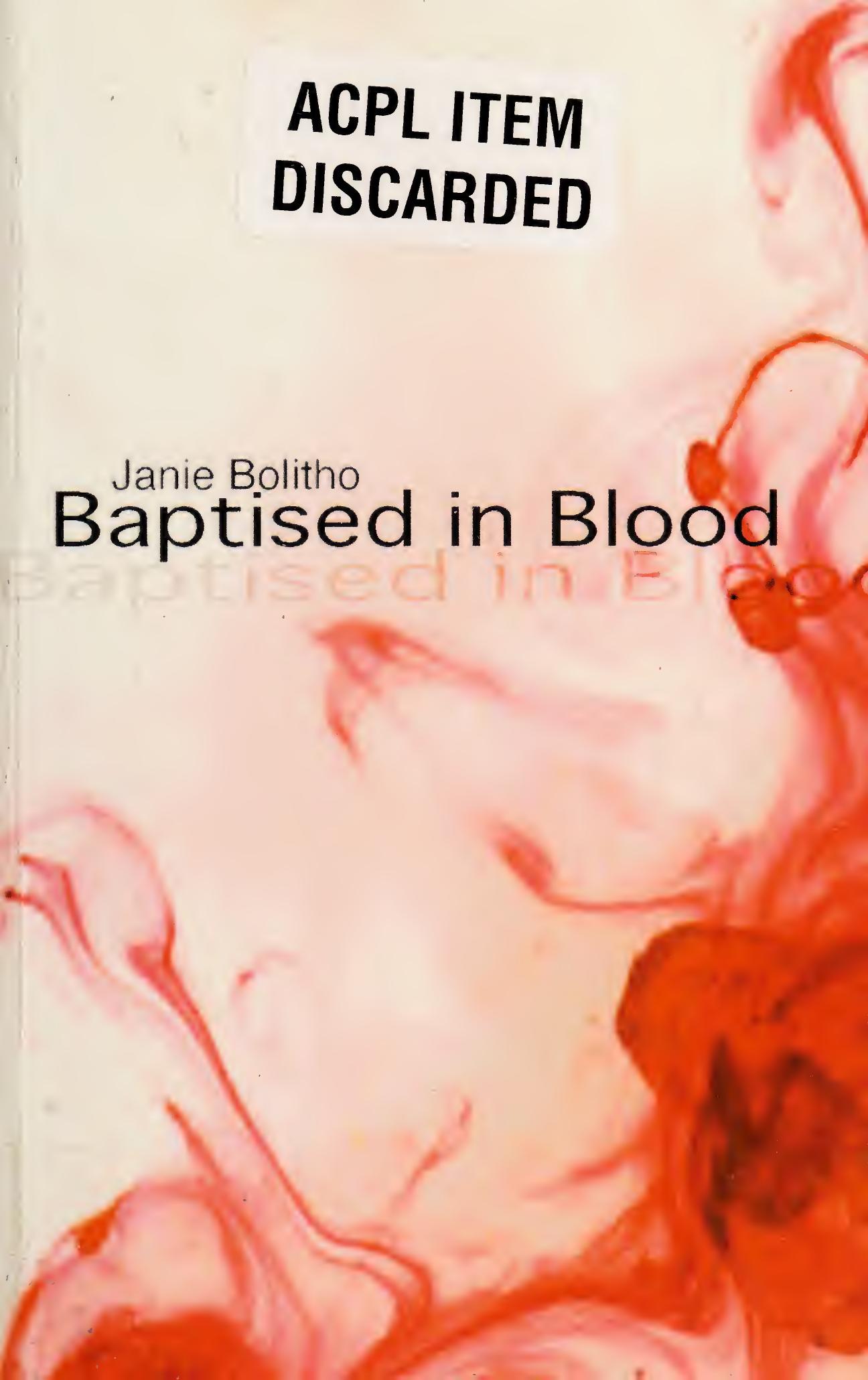 Baptised in Blood