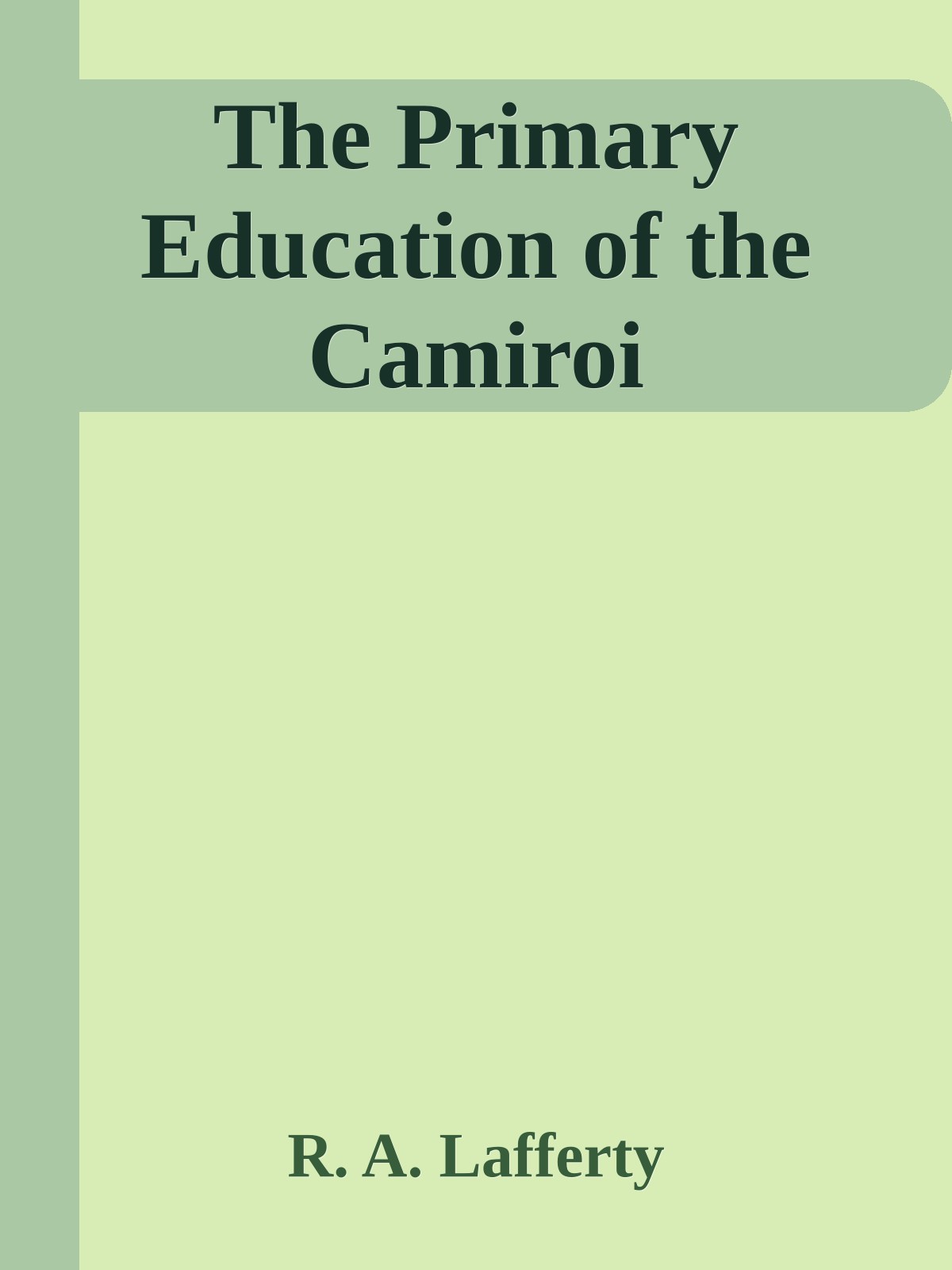 Primary Education of the Camiroi