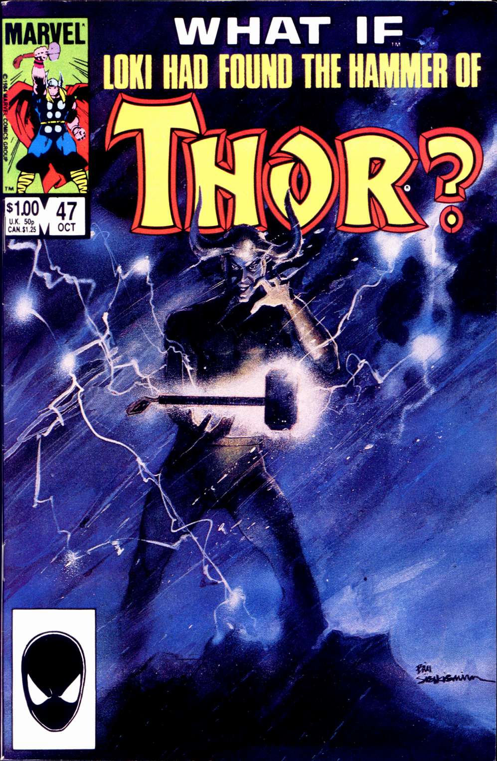 Loki had found the hammer of Thor