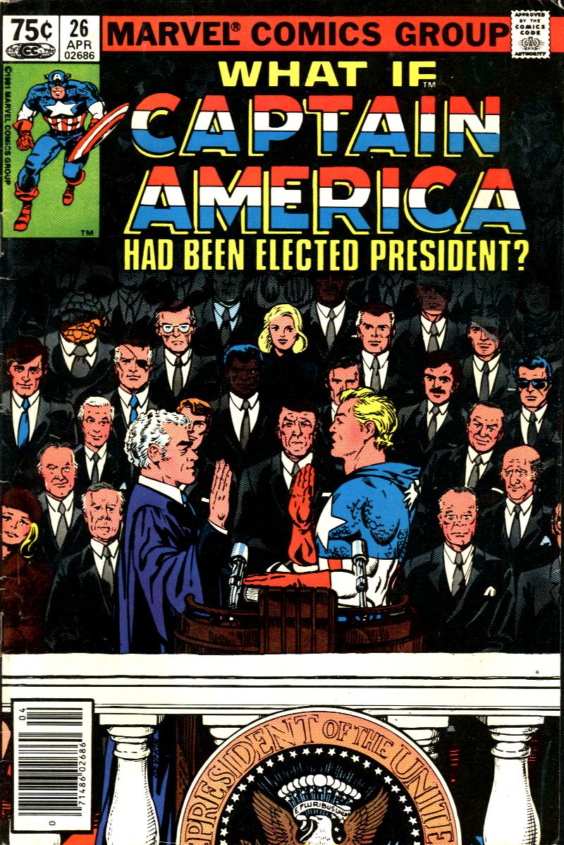 Captain America had been elected President