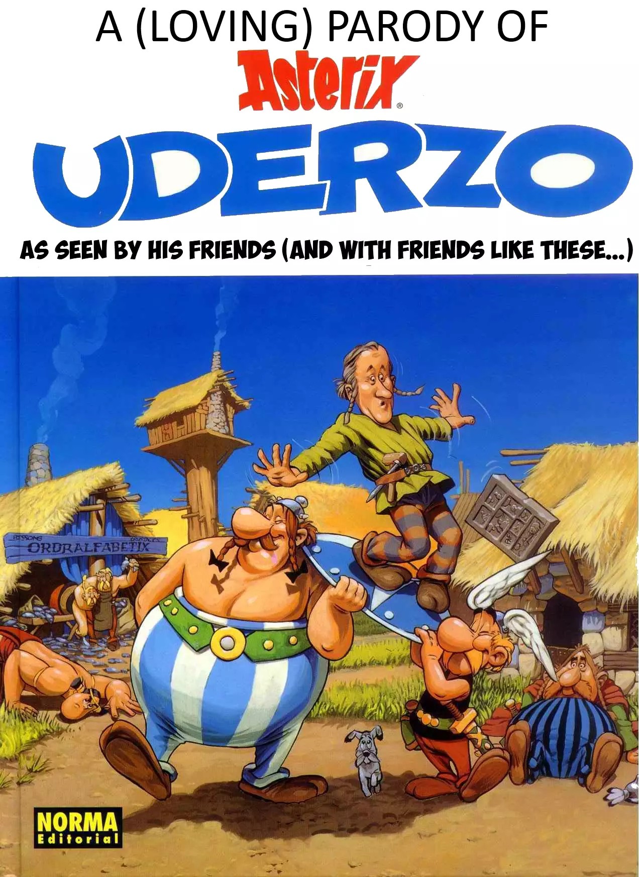 Uderzo as seen by his friends