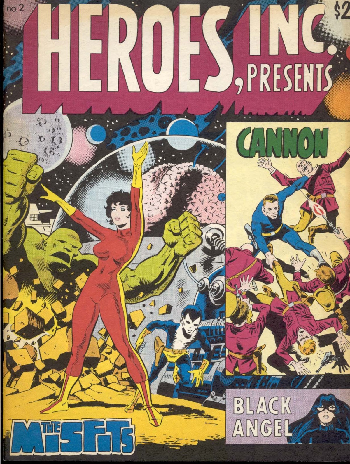 Heroes, Inc. Presents Cannon #2