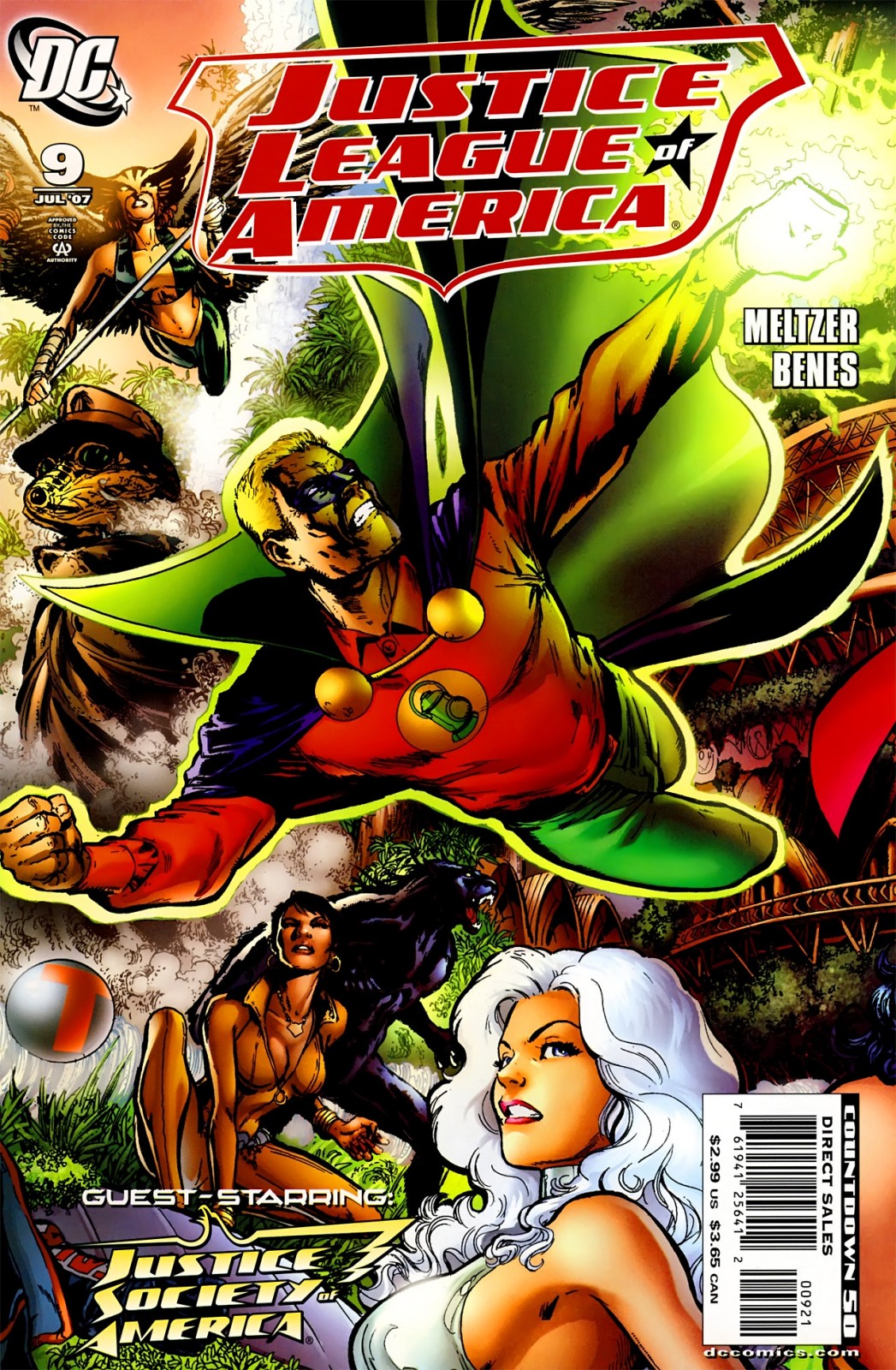 4-Justice League of America 009 (2007) (2 cvrs) (Minutemen-prometeoro)