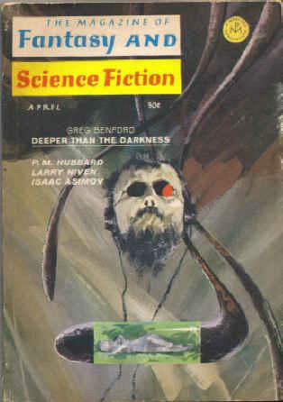The Magazine of Fantasy and Science Fiction April, 1969: Not Long Before the End