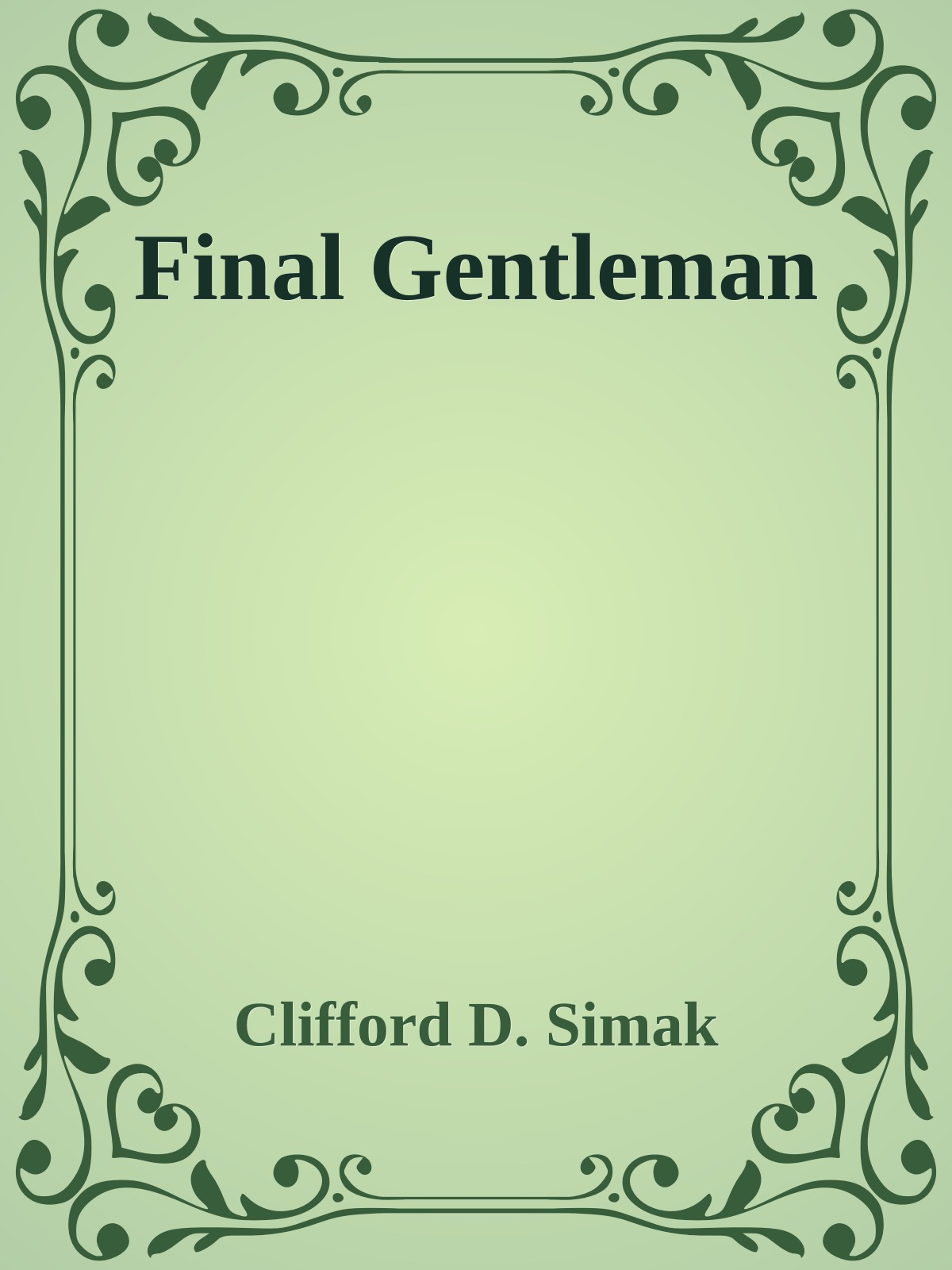 Final Gentleman