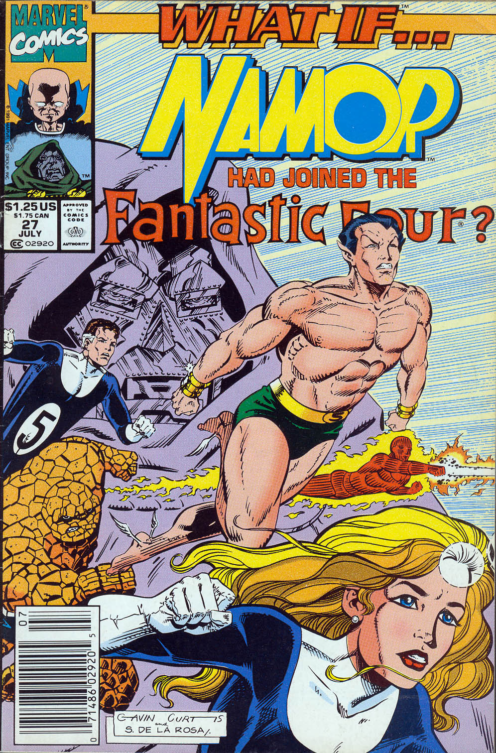 What If V2 027 ..Namor Had Joined The Fantastic Four