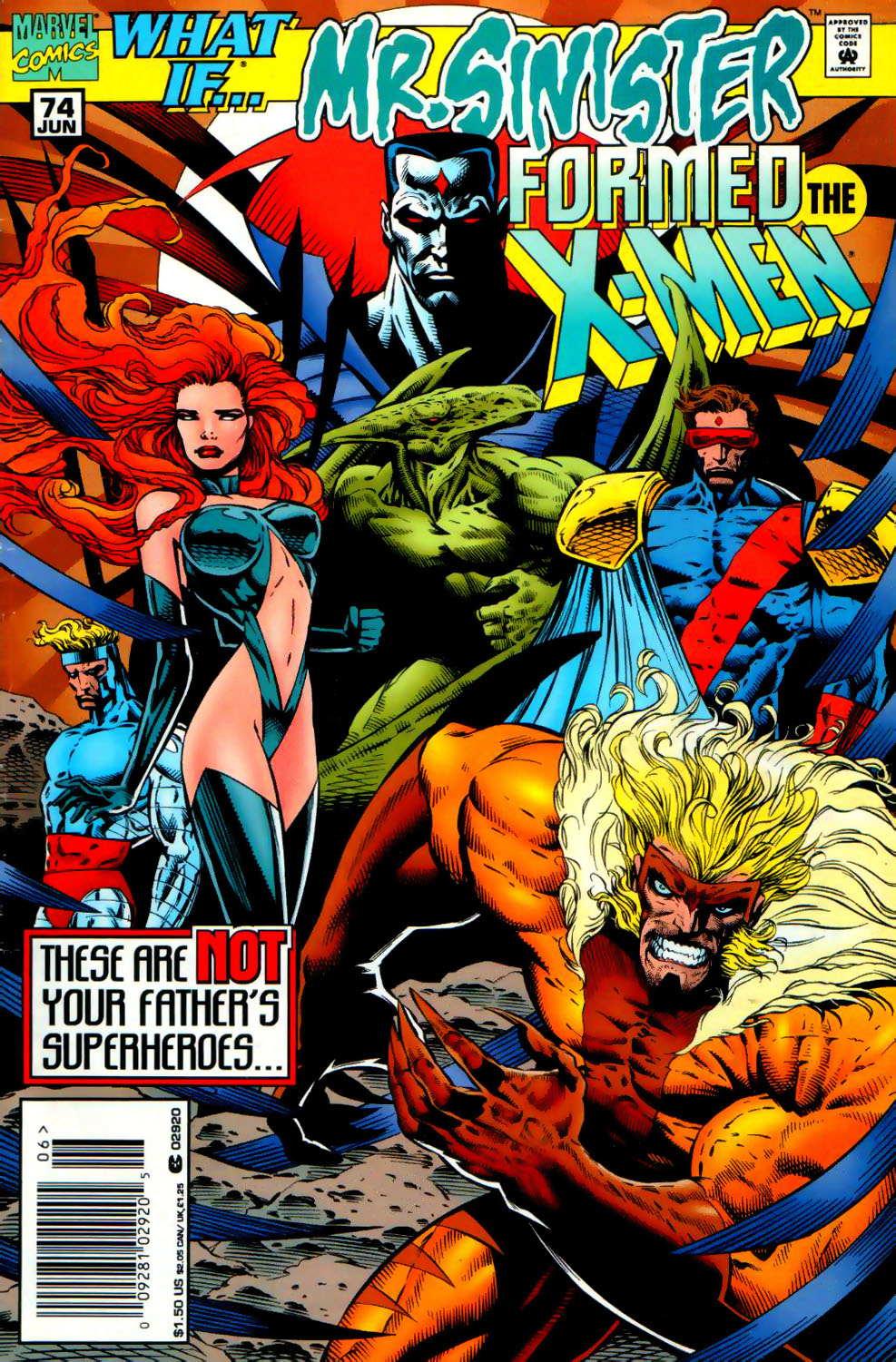 What If V2 074 ..Mr. Sinister Formed The X-Men