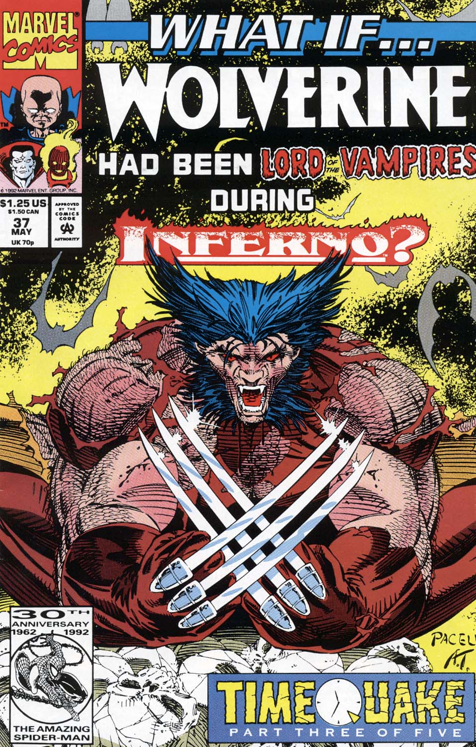 What If V2 037 ..Wolverine Had Been Lord Of The Vampires During Inferno (Timequake Part Iii)