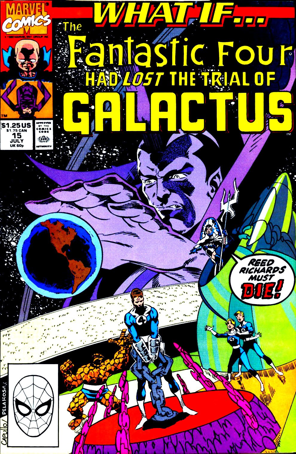 What If V2 015 ..The Fantastic Four Had Lost The Trial Of Galactus