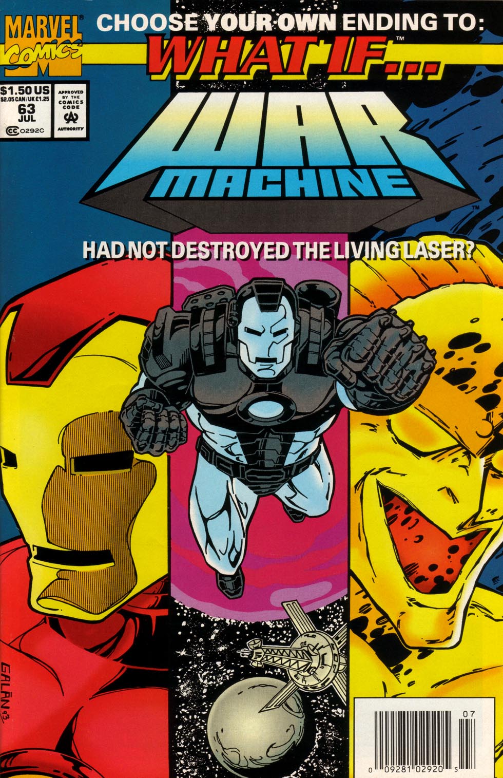 What If V2 063 ..War Machine Had Not Destroyed The Living Laser