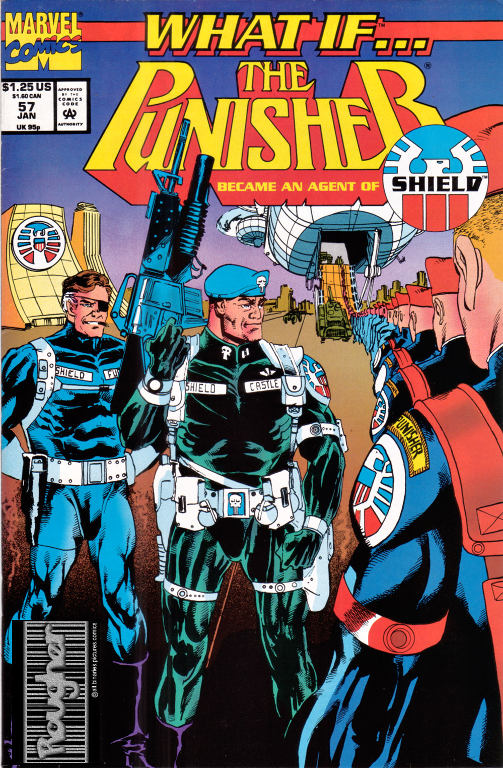 What If V2 057 ..The Punisher Became An Agent Of S.H.I.E.L.D