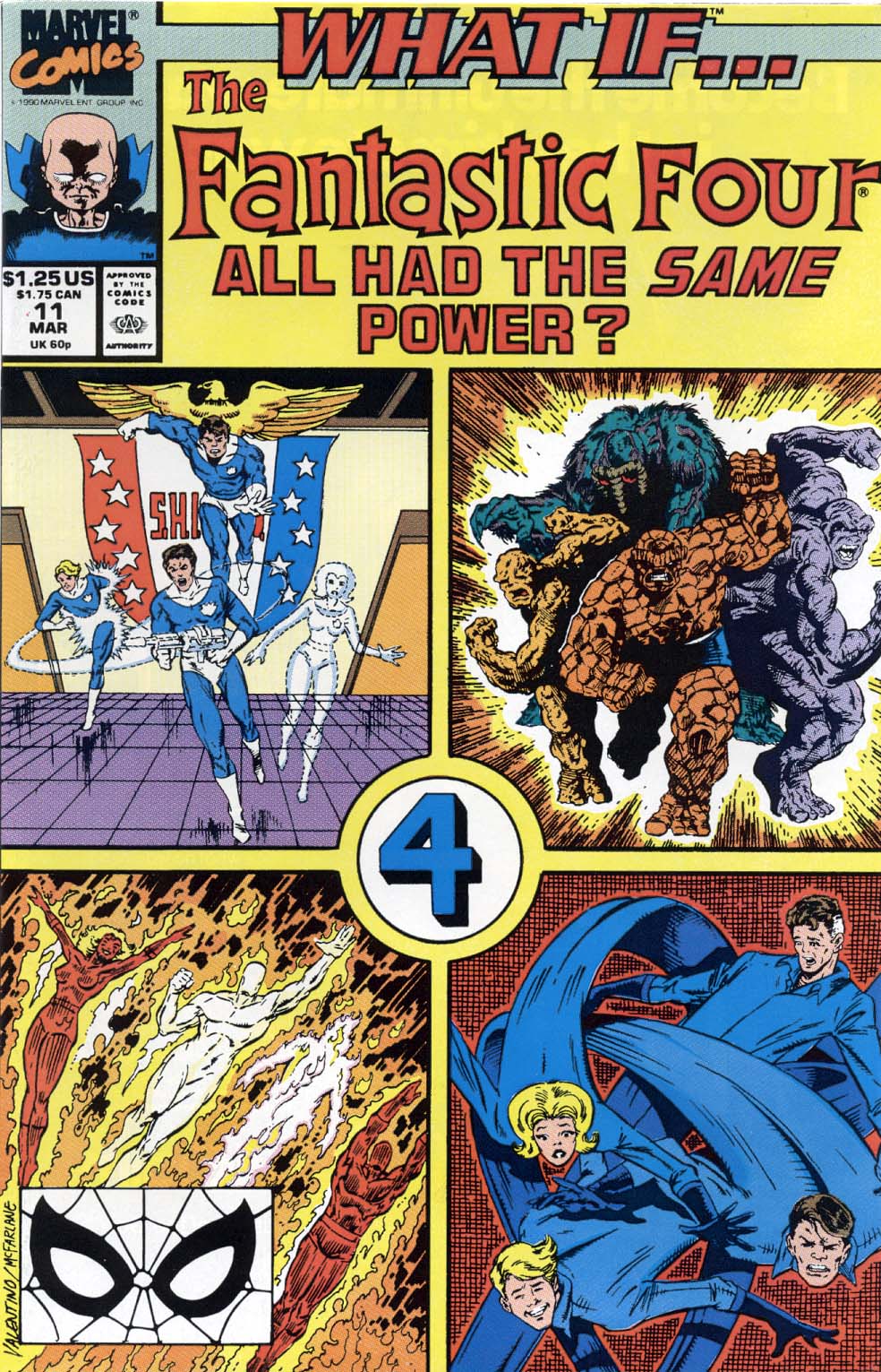 What If V2 011 ..The Fantastic Four All Had The Same Power
