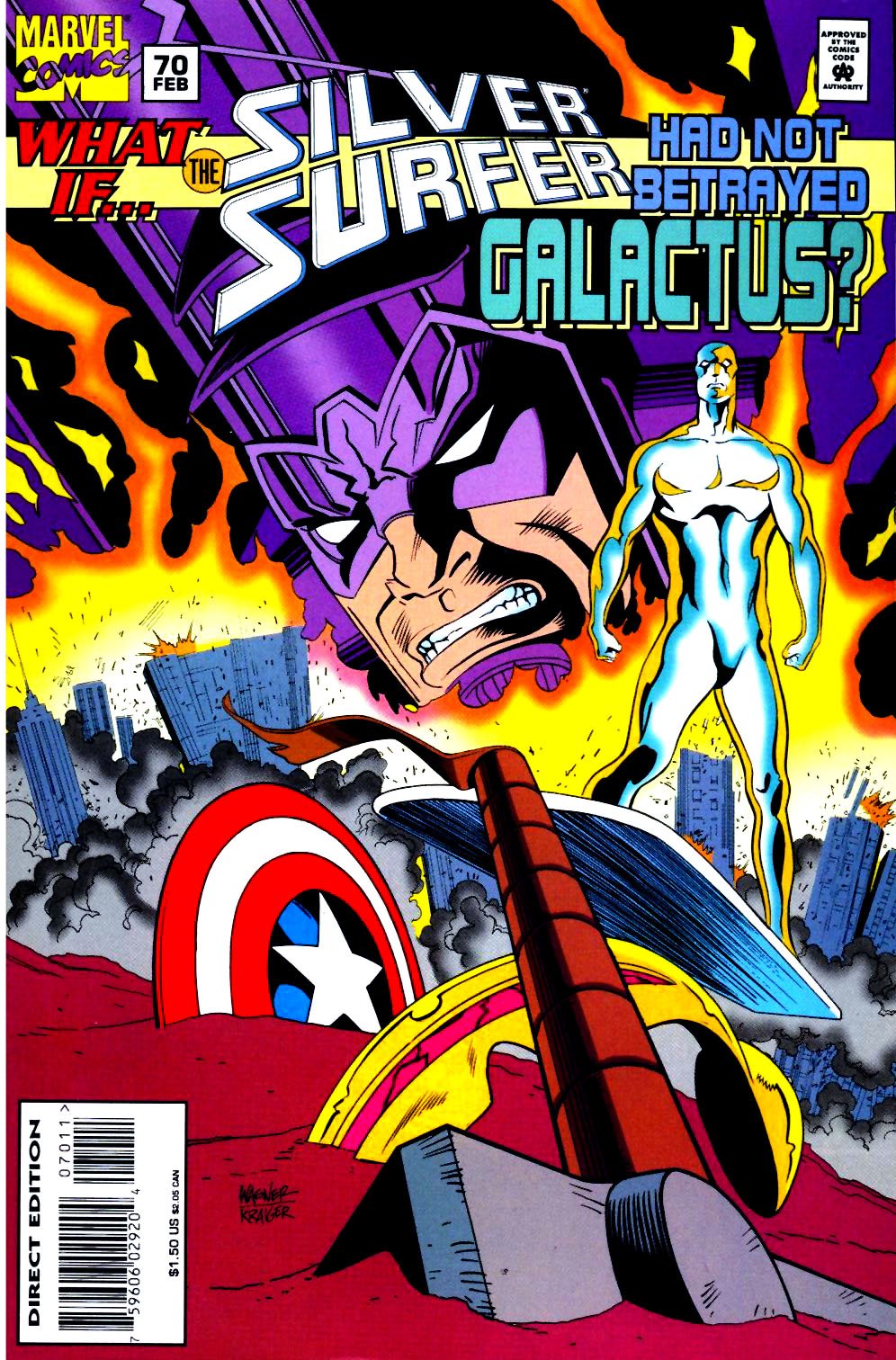 What If V2 070 ..Silver Surfer Had Not Betrayed Galactus