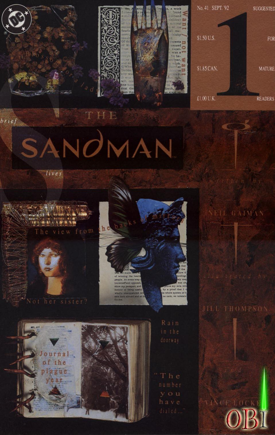 The Sandman #41 Brief Lives Part 1