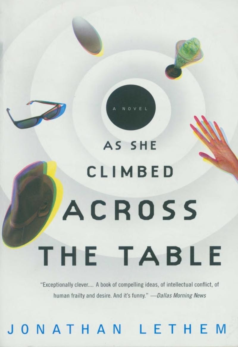 As She Climbed Across the Table