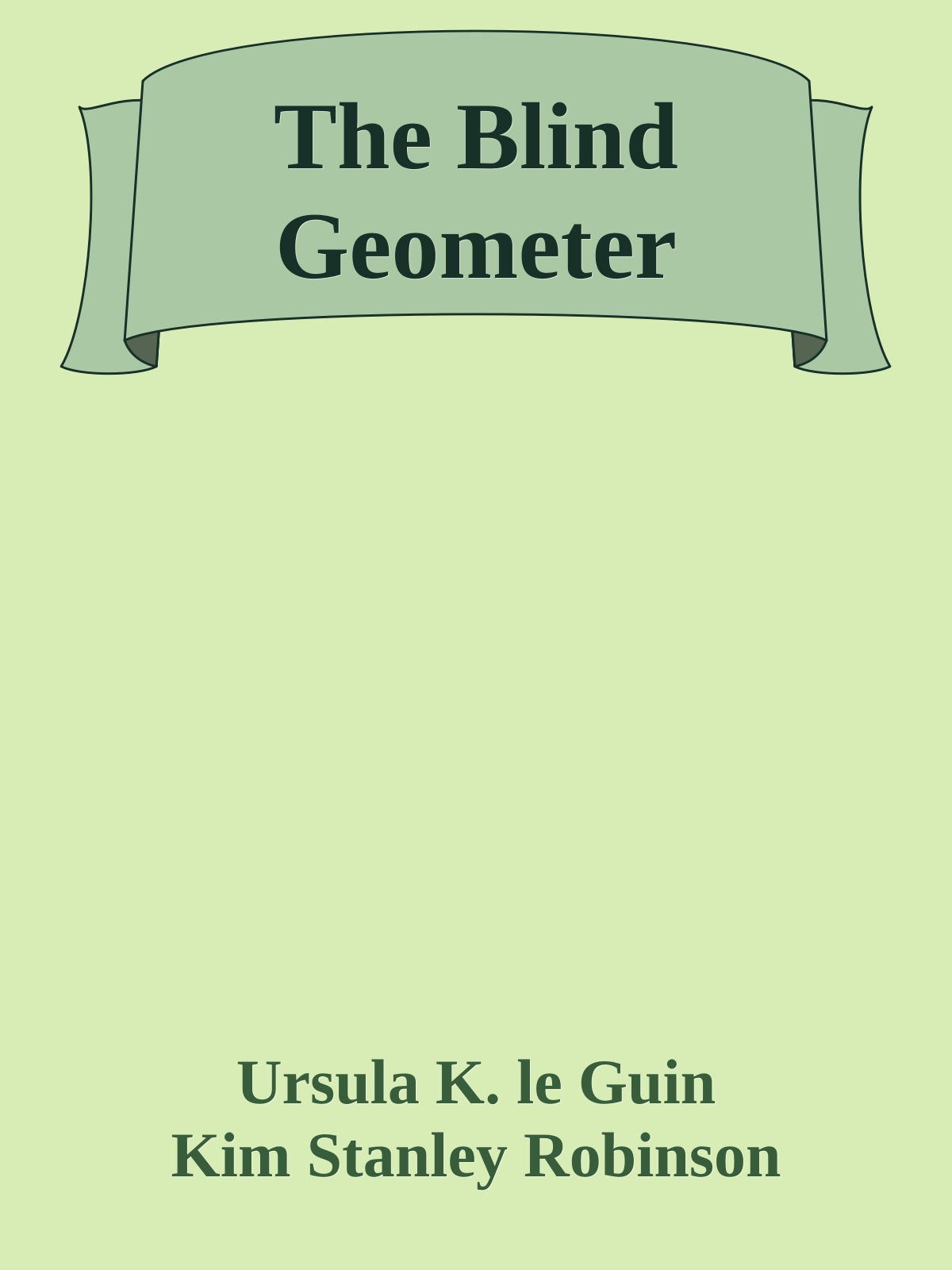 The Blind Geometer