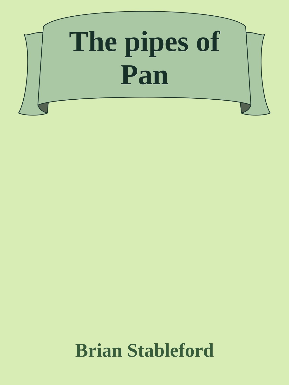 The pipes of Pan