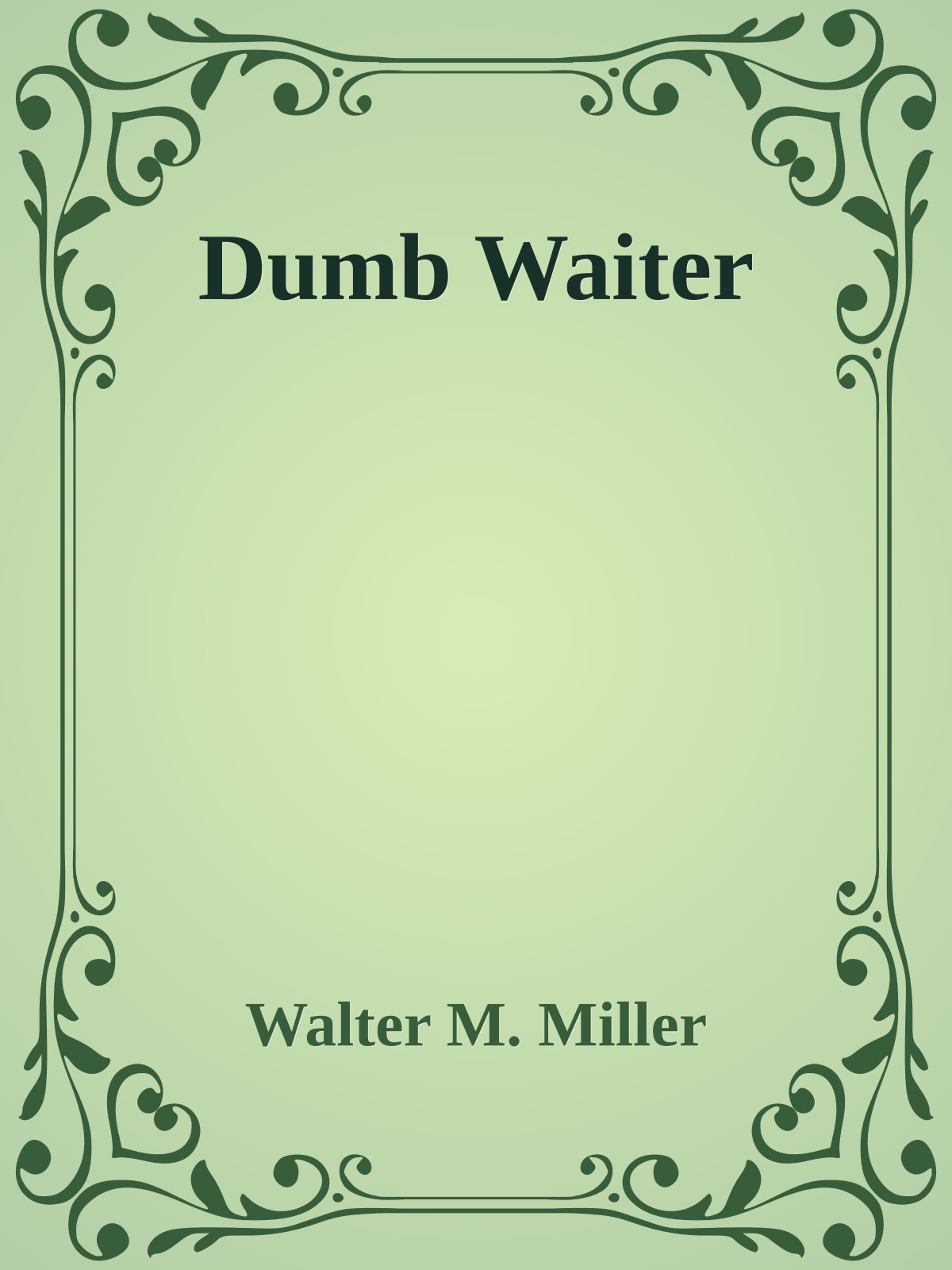 Dumb Waiter