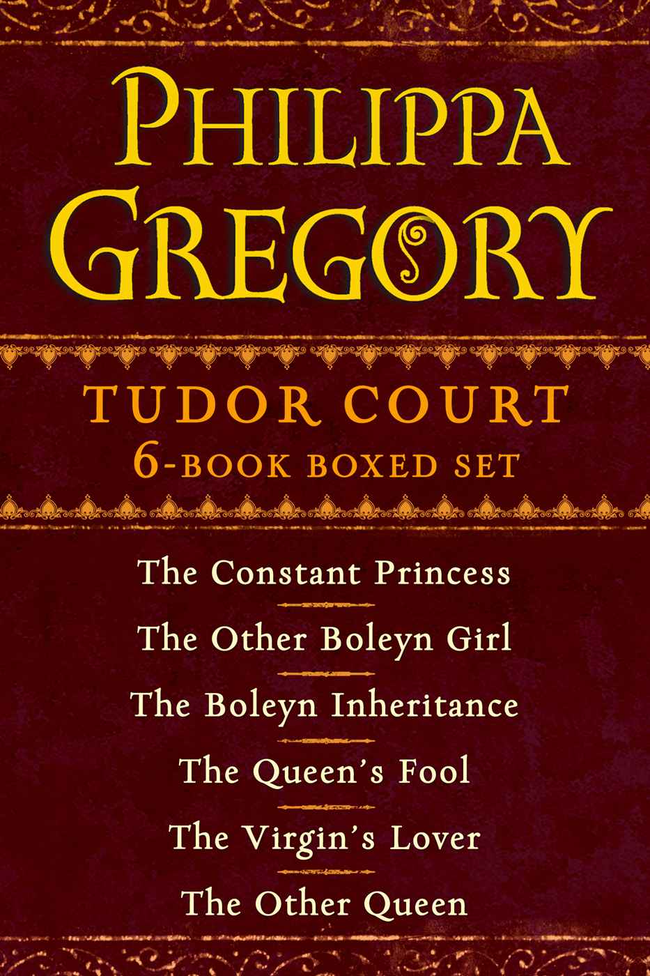 Philippa Gregory's Tudor Court 6-Book Boxed Set