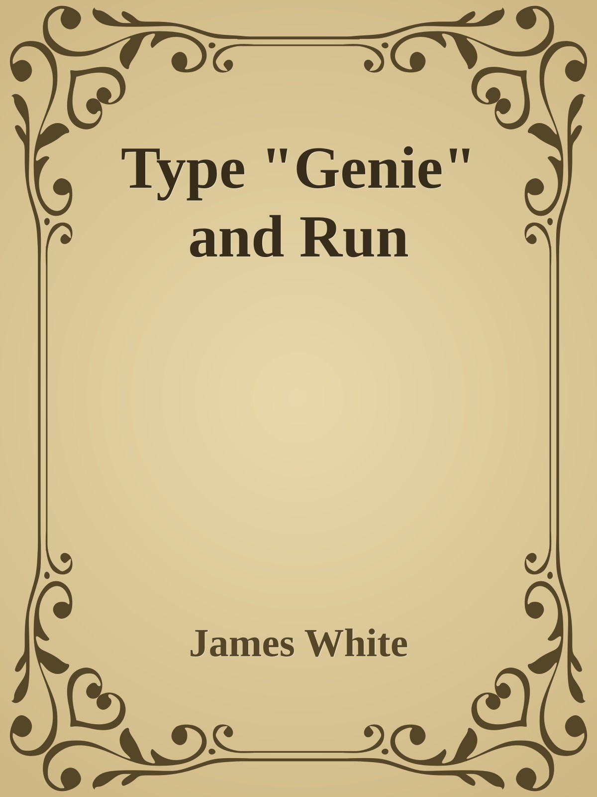 Type "Genie" and Run