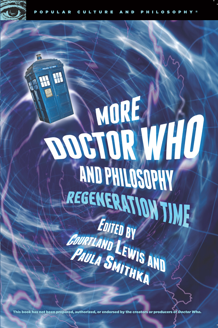 More Doctor Who and Philosophy