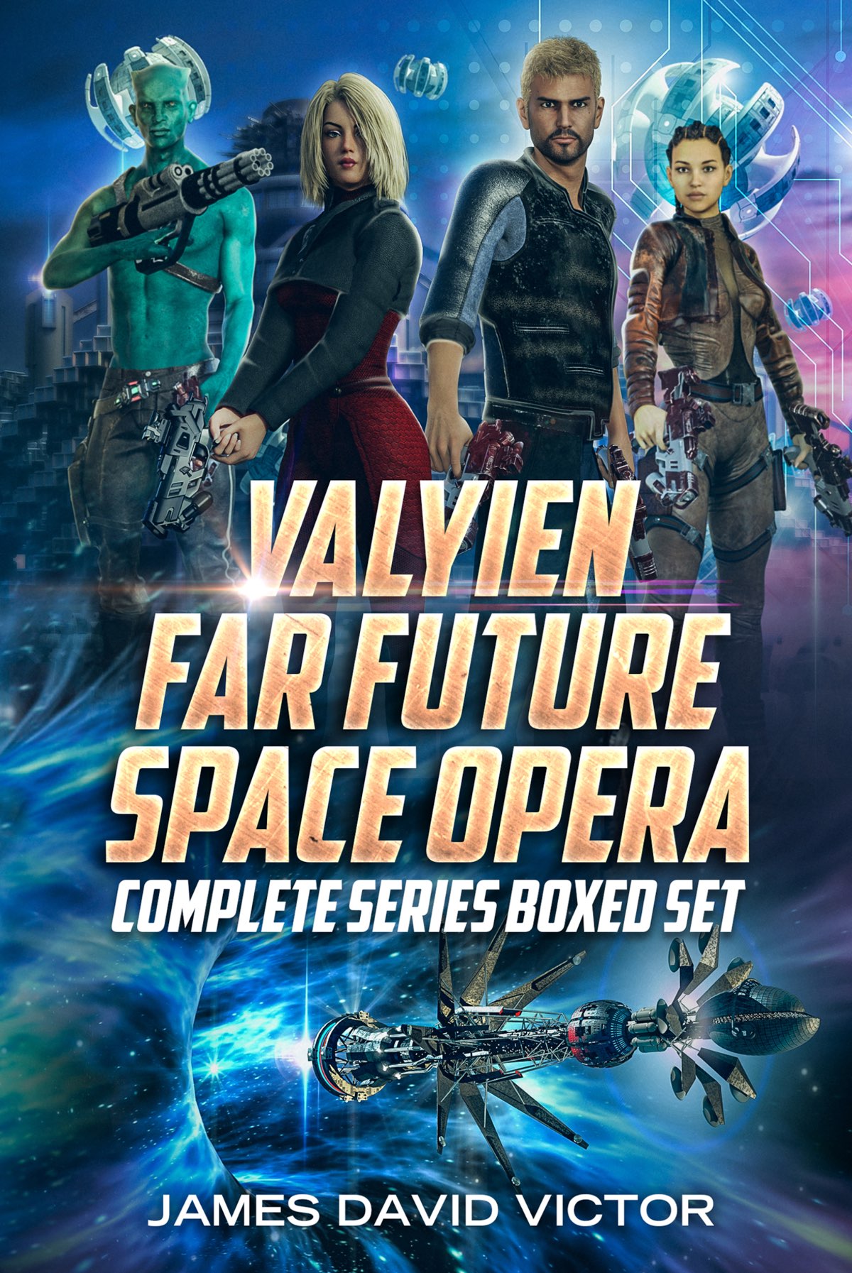 Valyien Far Future Space Opera: Complete Series Boxed Set