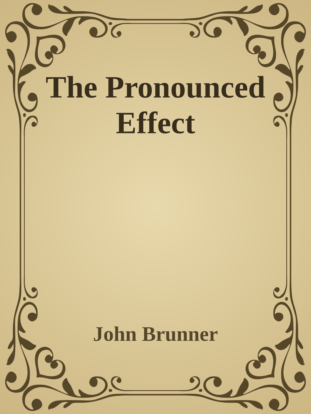 The Pronounced Effect
