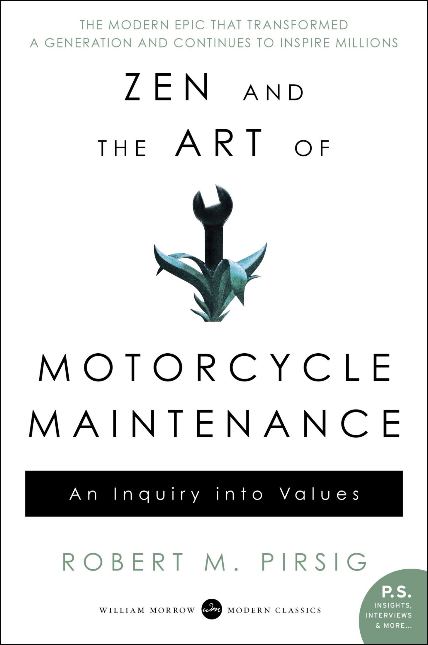 Zen and the Art of Motorcycle Maintenance