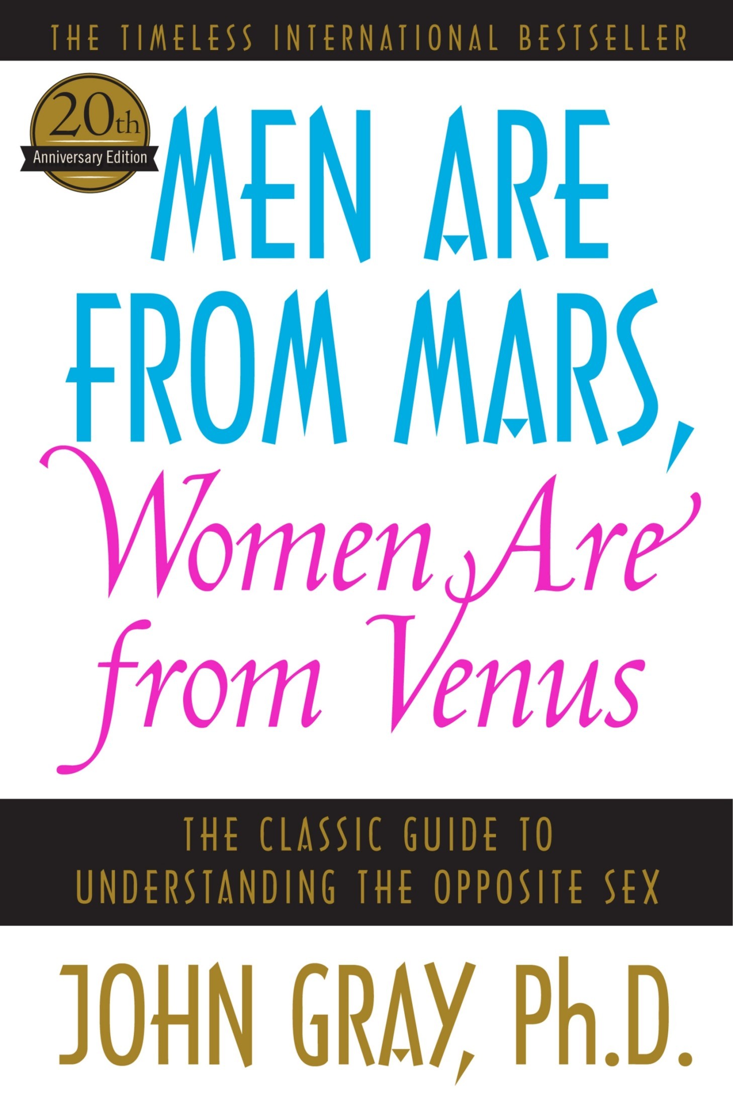 Men Are From Mars, Women Are From Venus