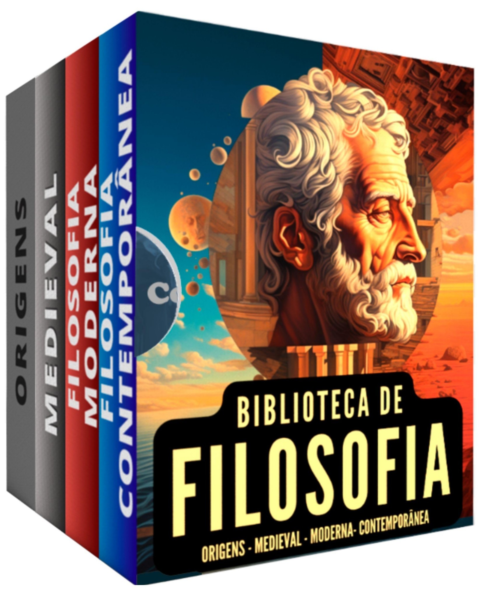 Biblioteca de Filosofia: Da Origem ao Pensamento Contemporâneo