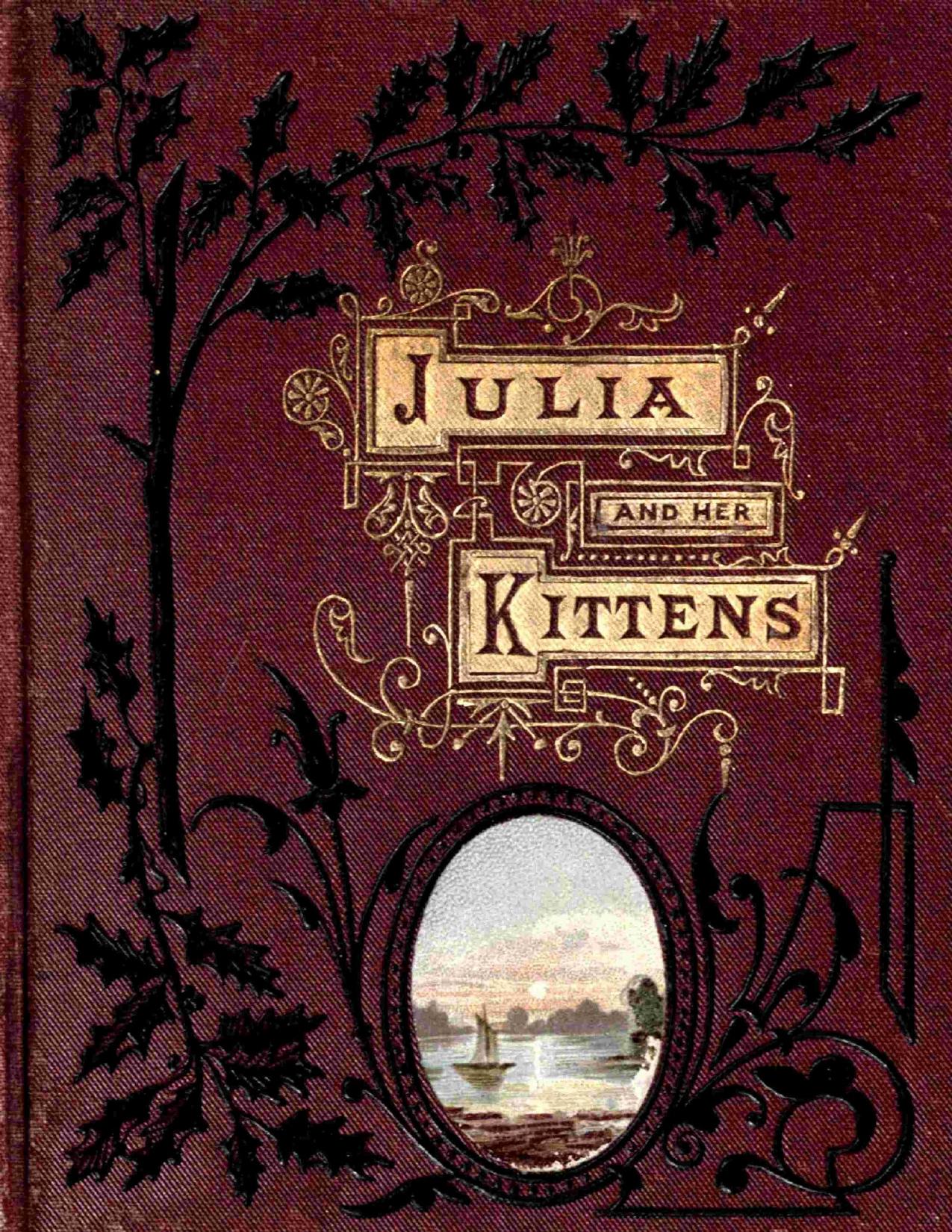 Julia Cary and Her Kitten