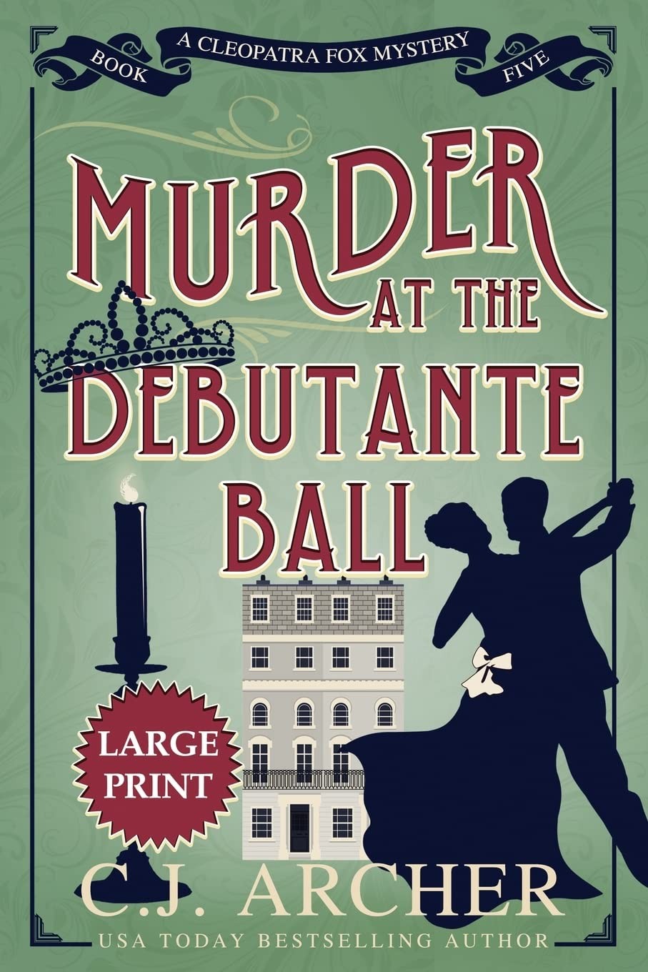 Murder at the Debutante Ball: Large Print