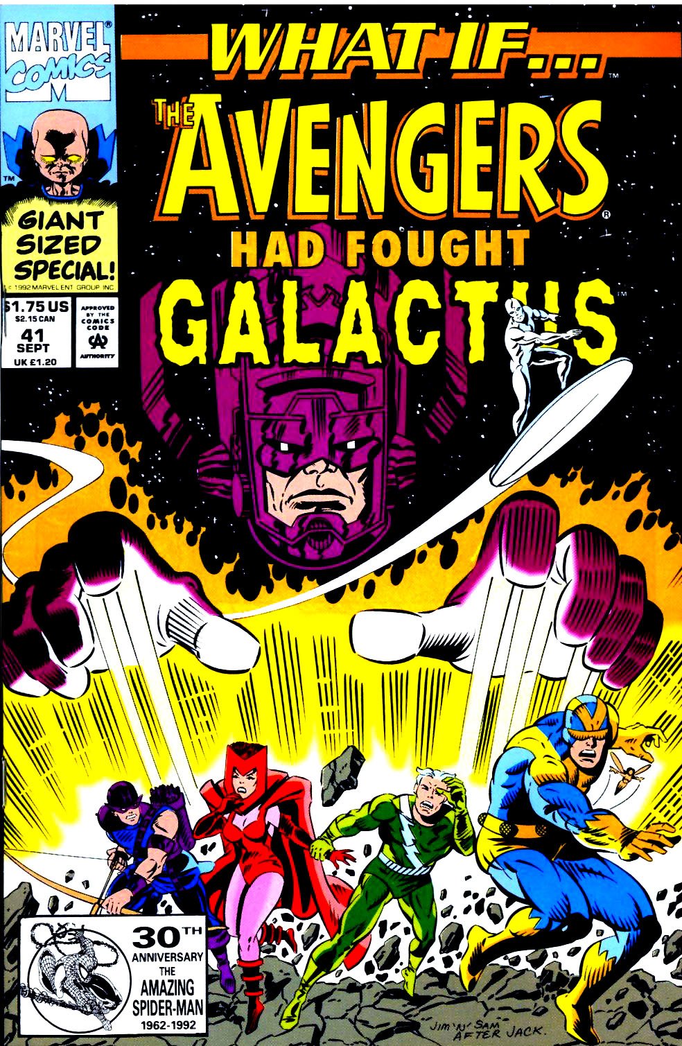 What If V2 041 ..The Avengers Had Fought Glactus