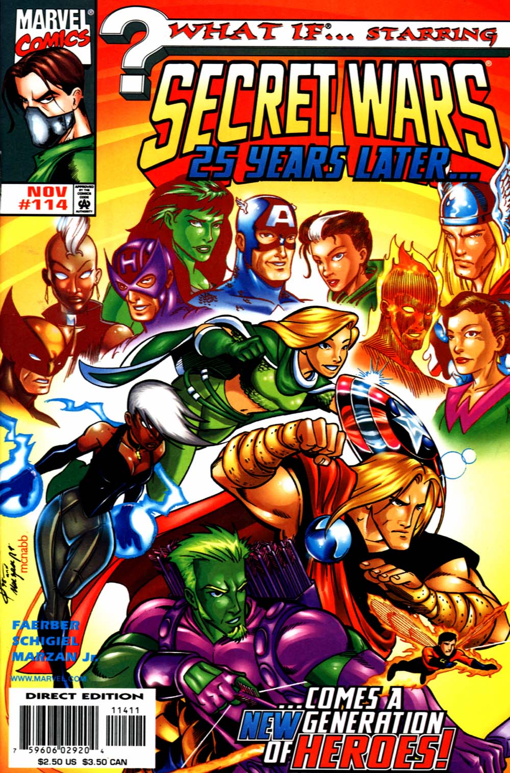 What If V2 114 ..Secret Wars, 25 Years Lat