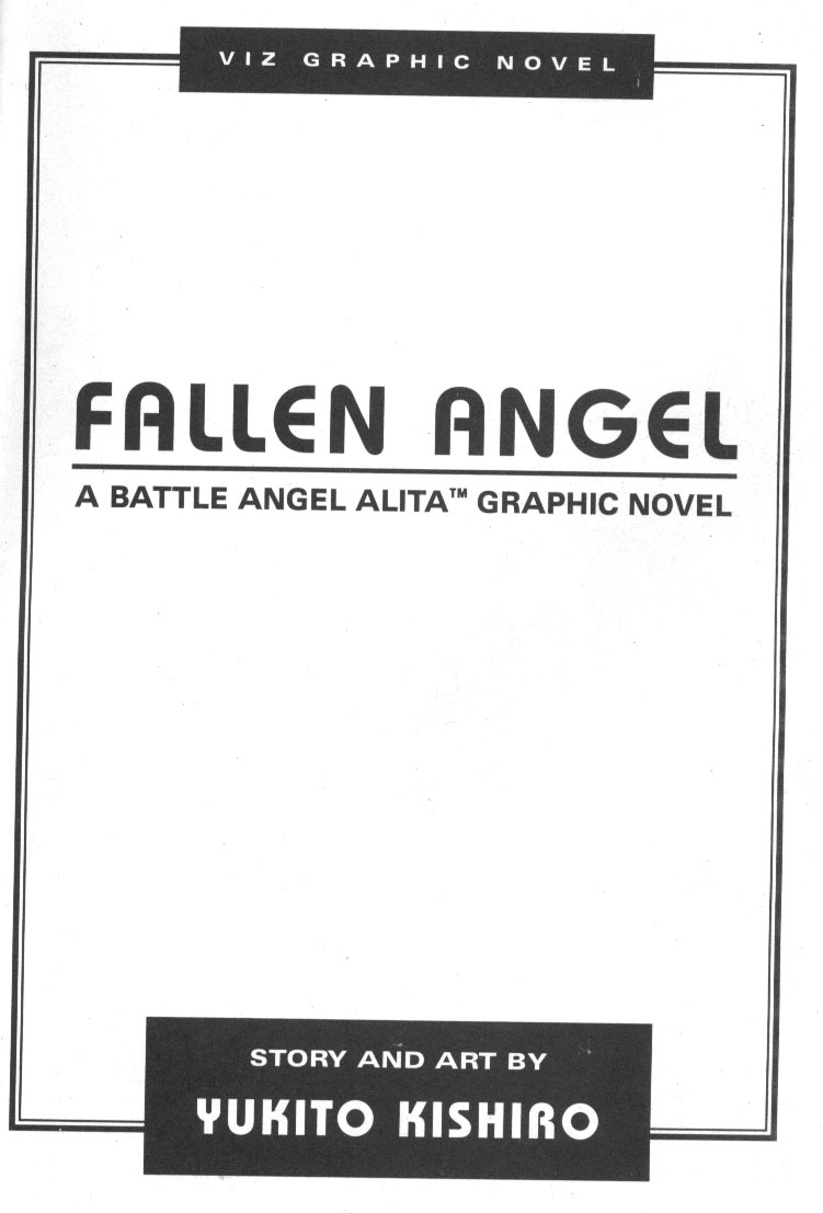 Battle Angel Alita, Volume 08: Fallen Angel