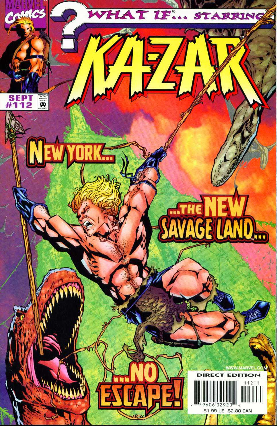 What If V2 112 New York Had Become Ka-Zar