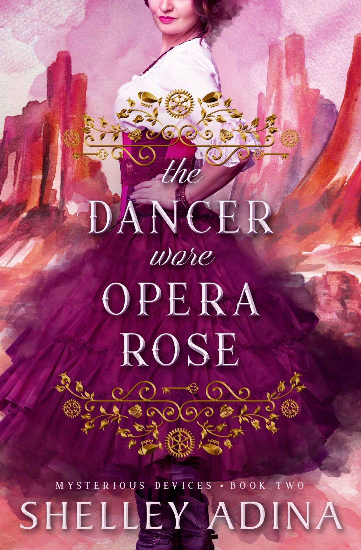 The Dancer Wore Opera Rose