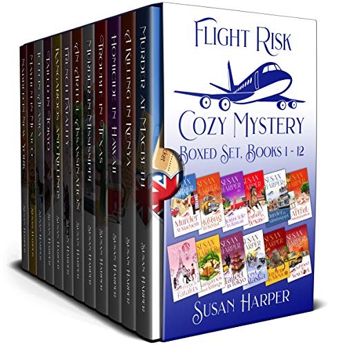 Flight Risk Cozy Mystery Boxed Set: Books 1-12