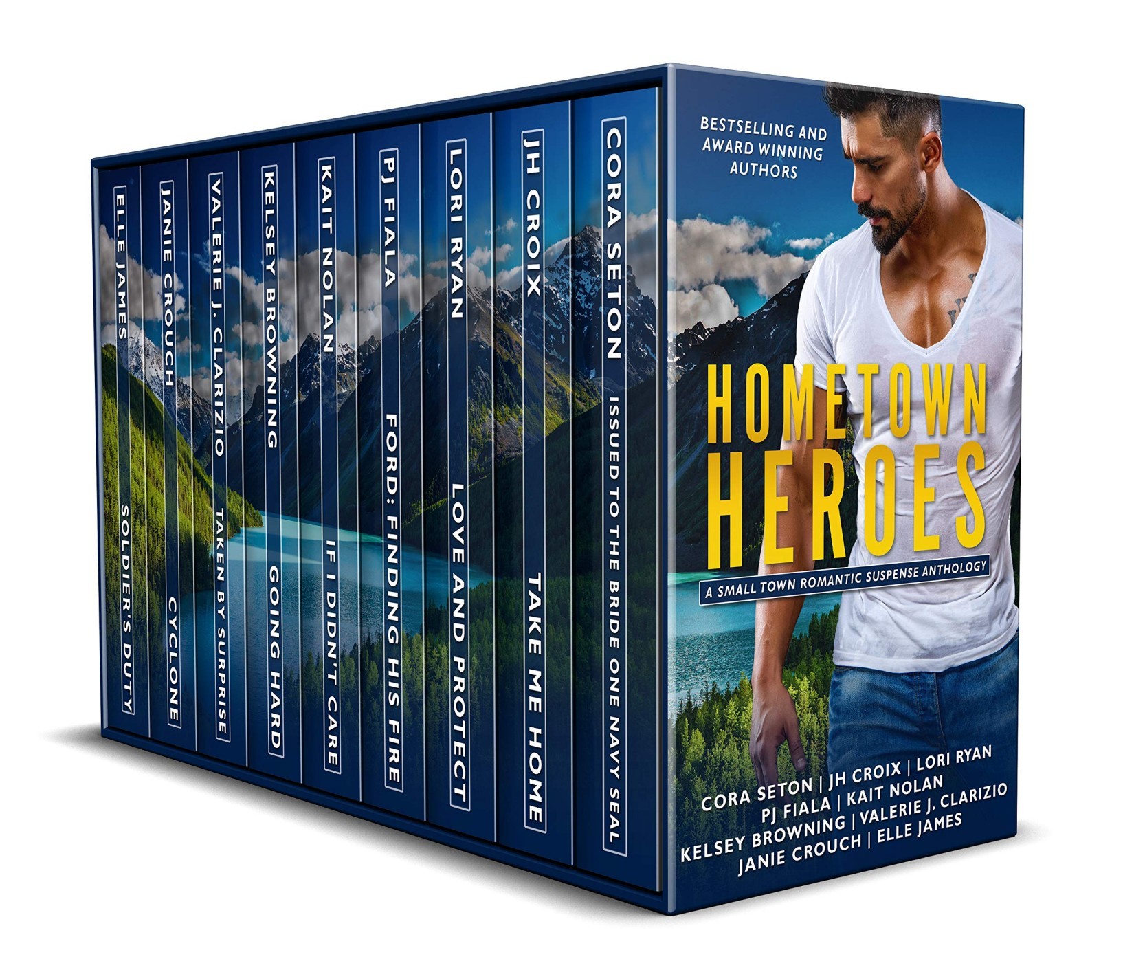 Hometown Heroes: A Small Town Romantic Suspense Anthology