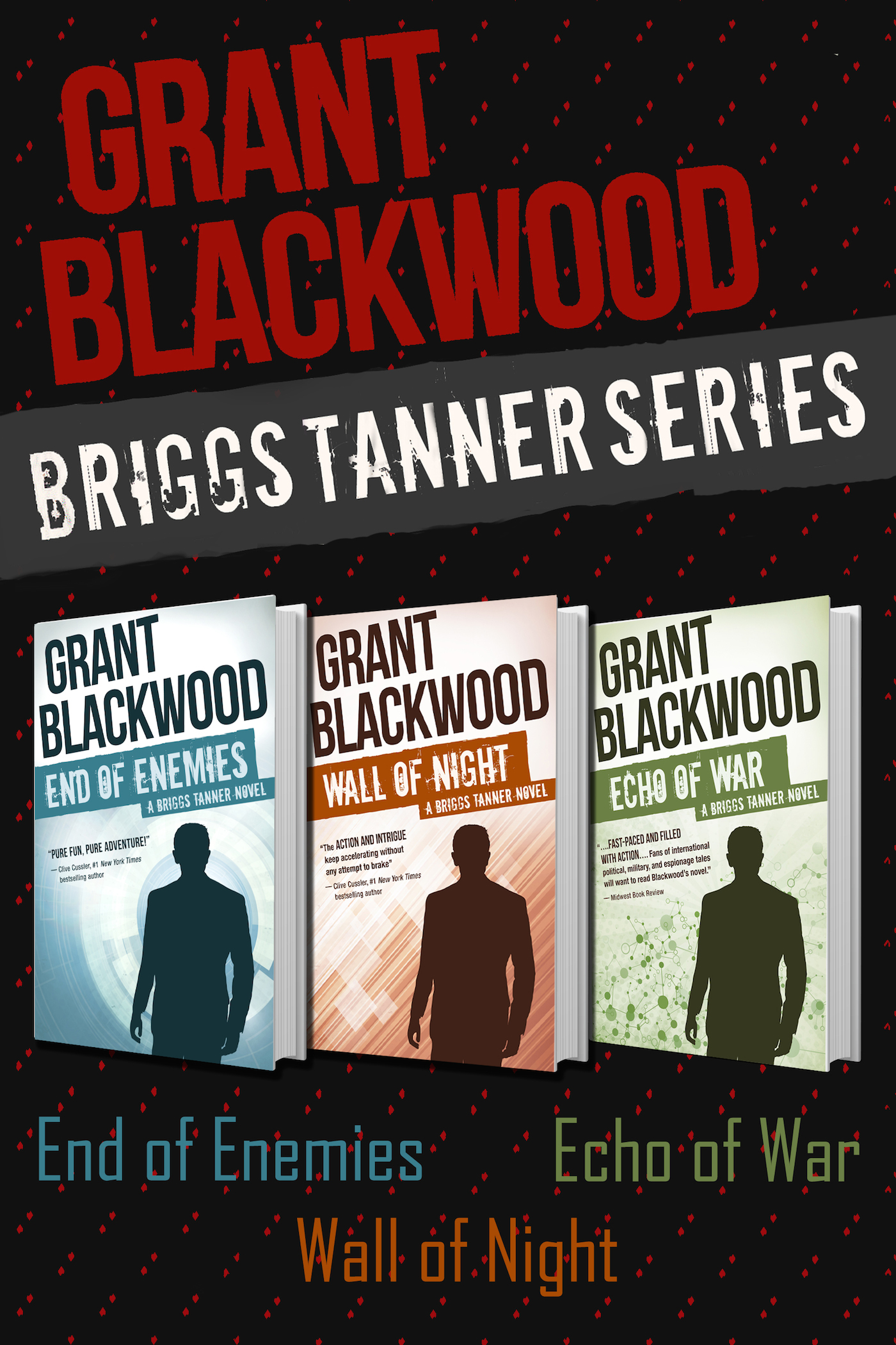 Briggs Tanner Series: End of Enemies, Wall of Night, and Echo of War