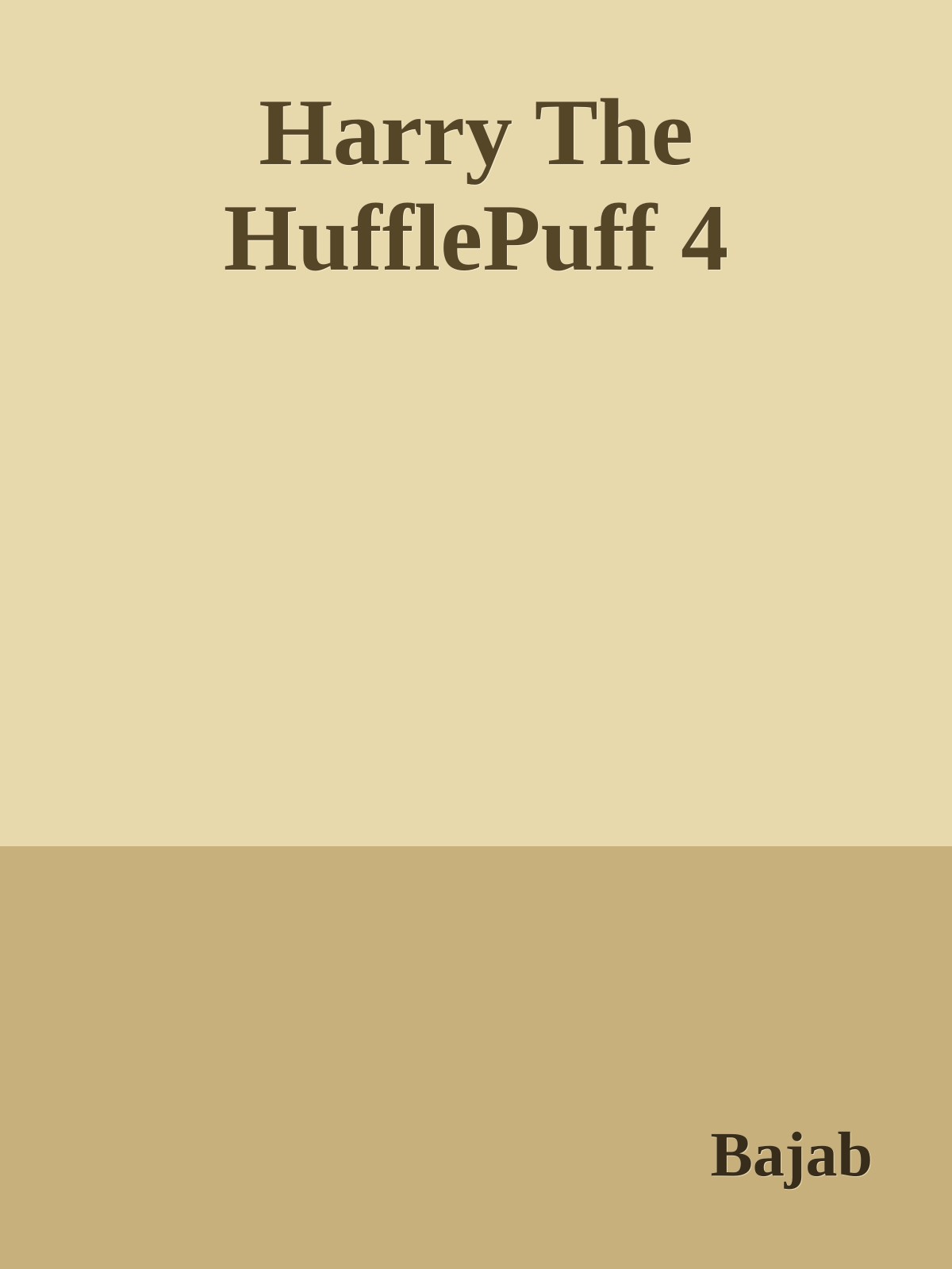 Harry The HufflePuff 4