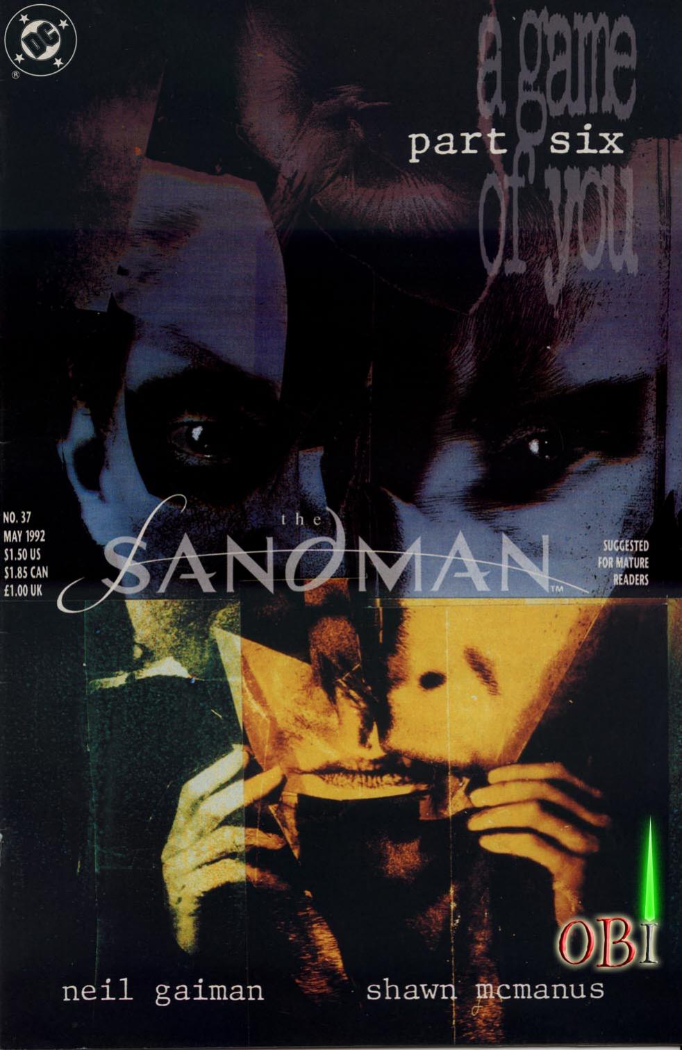 The Sandman #37 I Woke Up and One of Us W