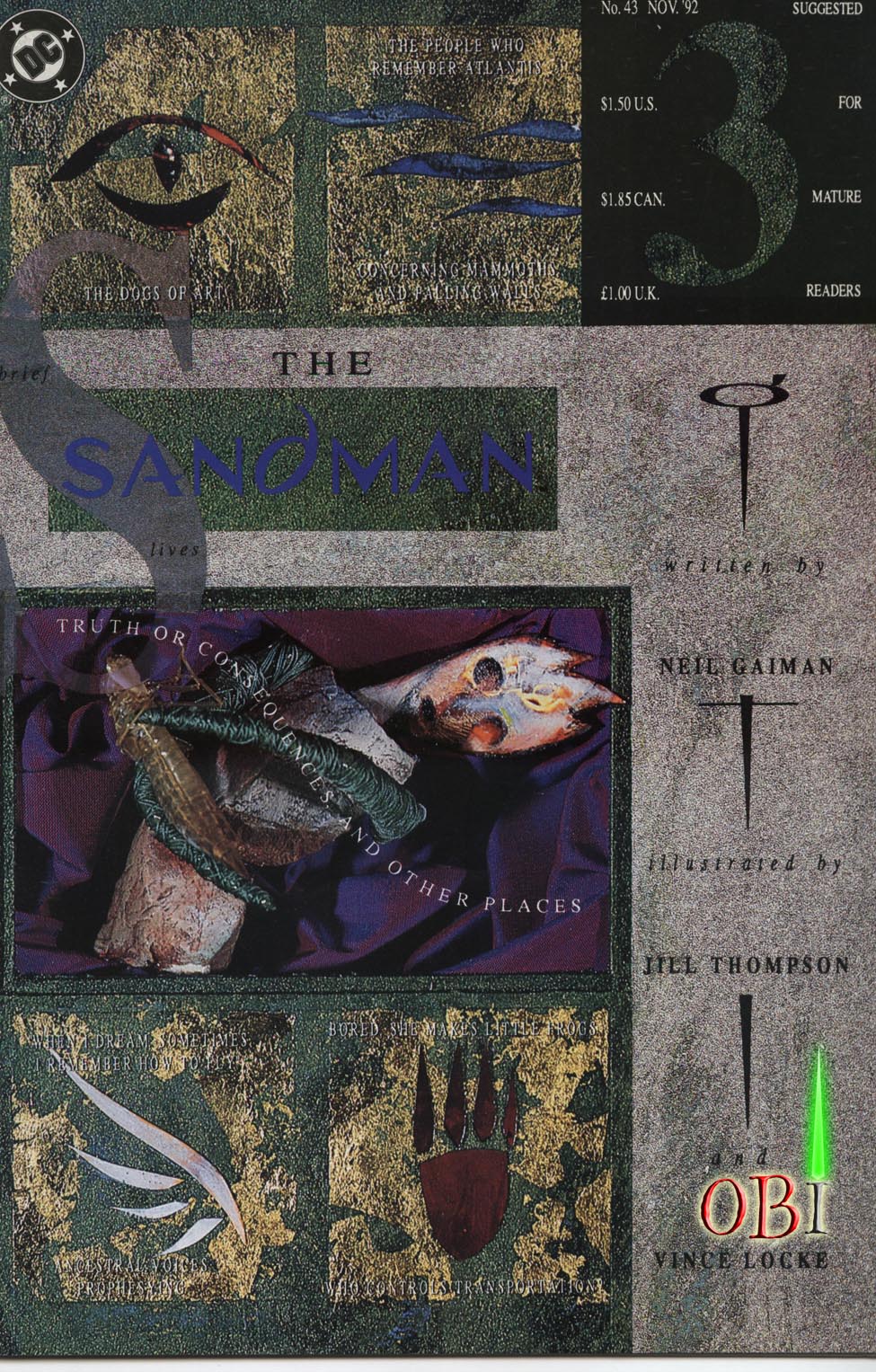 The Sandman #43: Brief Lives Part 3